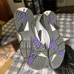 Men jordan retro 7 flints sneakers